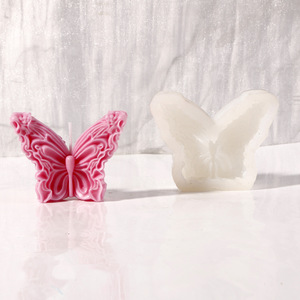 Butterfly Shaped <b>Candle</b> <b>Mold</b> Transparent White For DIY <b>Candle</b> Making Soap Chocolate Baking <b>Mold</b> Wedding Decoration - Product Image 3