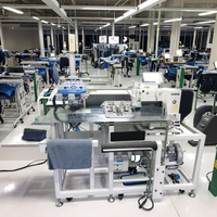 Nouvelle Machine à coudre industrielle à grande vitesse pour jeans alimentation manuelle Mini coupe-fil électrique à grand fil pour vêtements en cuir inclus