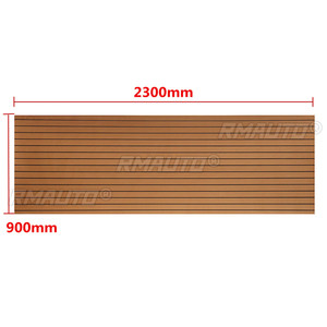 Suelo de Espuma Autoadhesiva para Barcos, Revestimiento Marino de Espuma EVA, Imitación Madera de Teca, Tapete de Espuma EVA para Barcos, 900x2300x6mm - Product Image 4