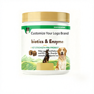 OEM/ODM プロバイオティクス ソフトチュウ 犬用 工場 プライベートラベル ペットサプリメント 腸内環境、消化、免疫サポート - Product Image 1