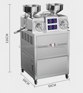 Presse à huile d'arachide à double tête, fournisseur direct de presses à huile de soja et de graines de tournesol - Product Image 3
