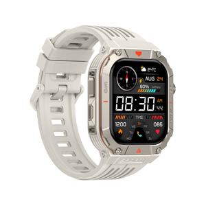 Montre intelligente étanche GPS d'extérieur Y28 1.96 AMOLED 5ATM Boussole 100 modes sportifs Fréquence cardiaque Lampe de poche Course à pied Cyclisme Randonnée - Product Image 3