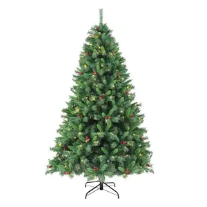 Nuevo diseño Venta caliente 45cm-210cm Verde Navidad Mascota Pino Aguja Árbol Diseño Hogar Decoración de Navidad Árbol de Navidad - Product Image 5