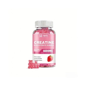 Compléments alimentaires de santé OEM/ODM à marque privée, pré-entraînement, autres suppléments, nutrition sportive, gommes à la créatine monohydrate - Product Image 1