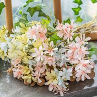 Fleur artificielle Xiangxuelan Orchidée Dansante, moulée et embossée, pour décoration intérieure, mariage, décoration de chemin et murale
