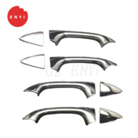 ENYI Cover pegangan pintu krom cocok untuk Mercedes Benz C E R ML kelas W251 07-16 W203 00-07 W164 ML350 ML450 ML500 06-11 W211