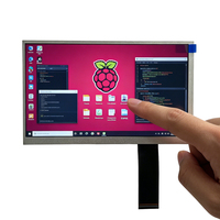 Écran d'affichage IPS personnalisé de 7 pouces 1024x600 LVDS haute luminosité Fabricant