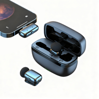 Nouveau microphone cravate sans fil professionnel Type-C MINI MIC S avec garantie d'un an pour smartphone, streaming en direct et enregistrement