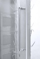 Poulet rôti au gaz commercial 4 paniers pour poulet 12-24