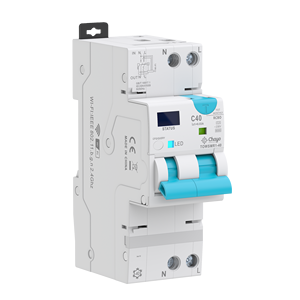 Interruptor <span class=keywords><strong>Diferencial</strong></span> Inteligente Tuya con Wi-Fi, Tipo A, 30mA, 2 Polos, Riel DIN de 35mm, para Automatización del Hogar Inteligente Chayo - Product Image 1