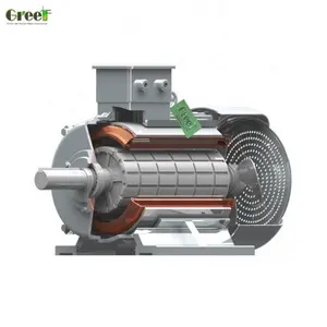 100kW 250RPM 380Vac 50Hz Low RPM Permanent Magnet Synchronous Generator For Hydro Turbine