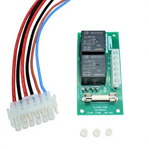For RV Electrical Systems <b>Sliding</b> Relay Control Board 12V 2 Channel With Wiring Harness Connector - Product Image 2