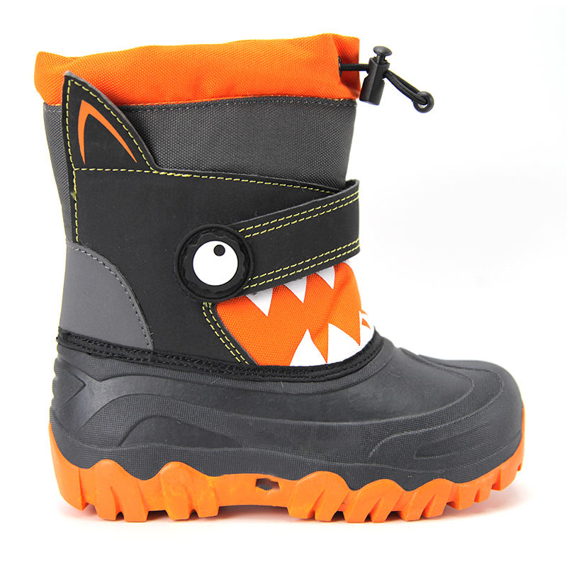 Fashion Outdoor Cute Cartoon Children Shoes Hiking Boots Baby Winter Boots For Girls And Boys 