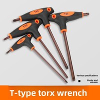 Set Kunci Torx T-Handle Starline Baja S2 Kelas Industri Anti-selip Hex Allen Key