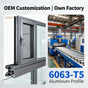 <span class=keywords><strong>Fenêtre</strong></span> à battant en aluminium insonorisée à isolation thermique améliorée, structure robuste, conception multi-chambres, pour les zones froides résidentielles - Product Image 6