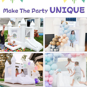Superventas personalizado Outdodr fiesta tobogán piscina saltar blanco <span class=keywords><strong>castillo</strong></span> <span class=keywords><strong>hinchable</strong></span> Casa de rebote castillos hinchables para <span class=keywords><strong>comprar</strong></span> - Product Image 6