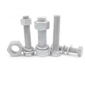 Pernos Planos para Torres de Acero al Carbono de Alta Resistencia, Galvanizados en Caliente, para Transmisión de Energía, Tamaños de 24 mm - Product Image 4