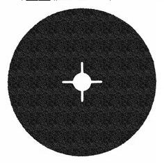 3M™501C 115 mm X 22 mm P120 PN 60509 Dischi Fibrati Grits Blasting Media pour une utilisation abrasive - Product Image 1