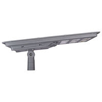 Lampadaire solaire LED tout-en-un IP65, hauteur d'installation 3M-9M, garantie 3 ans, construction en alliage d'aluminium, certifié CE CCC