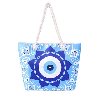 Borsa a tracolla Casual da donna di grande capacità da spiaggia transfrontaliera borsa a tracolla per borse promozionali al mare - Product Image 6