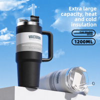 Gobelet isotherme Ice King 40oz en acier inoxydable 304, grande capacité, isolation thermique 6-12 heures pour véhicule