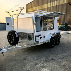 High Quality Customized Australian Standard Heavy Duty Galvanized Steel Aluminium Powder Coated Tradie Herui Single Axle <b>Trailer</b> - Product Image 6