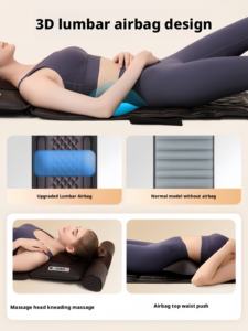 Cojín de Masaje Inteligente Multifuncional a Precio de Fábrica, Masajeador Eléctrico para Cuello, Cintura, Espalda, Piernas, Vértebras <span class=keywords><strong>Cervicales</strong></span>, Compresa Caliente - Product Image 5