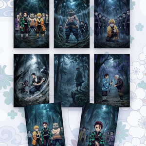 BY Demons and Slayered Cards Art Board Vending Machine Acrylic Party Supplies <span class=keywords><strong>Manga</strong></span> Cheap Katana Anime Mystery Boxes Board Games - Product Image 4