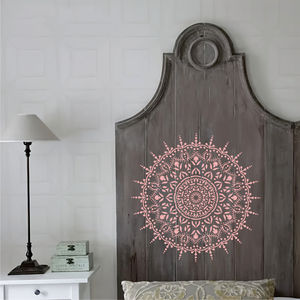 4 pochoirs mandala extra-larges réutilisables, modèles <span class=keywords><strong>de</strong></span> <span class=keywords><strong>peinture</strong></span> à points mandala, <span class=keywords><strong>pochoir</strong></span> <span class=keywords><strong>de</strong></span> <span class=keywords><strong>peinture</strong></span> florale DIY - Product Image 5