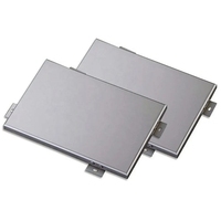 Panneau de recouvrement de façade en aluminium au design moderne plaque de placage en aluminium perforé pour immeuble de bureaux