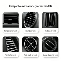 Diffuseur de parfum solide de luxe pour voiture avec logo personnalisé, purificateur d'air, aromathérapie, emballage en boîte, désodorisant en cuir