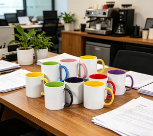 <span class=keywords><strong>Taza</strong></span> <span class=keywords><strong>de</strong></span> Cerámica Personalizada <span class=keywords><strong>con</strong></span> Logotipo, Diseño Moderno Más Vendido, <span class=keywords><strong>con</strong></span> <span class=keywords><strong>Color</strong></span> <span class=keywords><strong>Interior</strong></span> Único y Exterior Blanco, para Café - Product Image 2