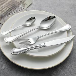 ชุดเครื่องใช้บนโต๊ะอาหารแนววินเทจชุดเครื่องใช้บนโต๊ะอาหารแบบ18/10มันเงาชุดเครื่องใช้บนโต๊ะอาหารสุดหรูสำหรับตกแต่งโต๊ะงานแต่งงาน - Product Image 5