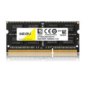 Memoria RAM para Portátil <span class=keywords><strong>DDR3</strong></span> DDR3L 4GB 8GB PC3 1.5V <span class=keywords><strong>1066</strong></span> 1333 1600 1866Mhz PC3L 1.35V 8500 10600 12800 Non-<span class=keywords><strong>ECC</strong></span> Sodimm - Product Image 1