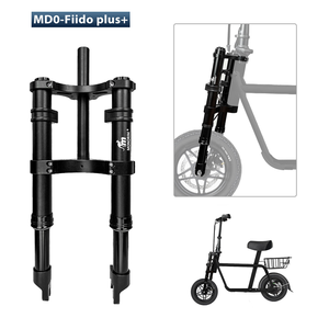 Monorim MD0-<span class=keywords><strong>Fiido</strong></span> Plus + Mise à niveau hydraulique avant double suspension pneumatique durable Fido Plus Petit scooter électrique Accessoires pour scooter - Product Image 1