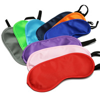 Masque de sommeil multicolore avec sangle élastique, masque oculaire léger, marque privée pour les voyages en avion et la relaxation