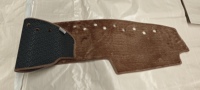 Intérieur de voiture luxueux en tissu moelleux pour conduite à gauche, autres accessoires automobiles, couvre-tableau de bord, tapis de tableau de bord pour Honda CRV