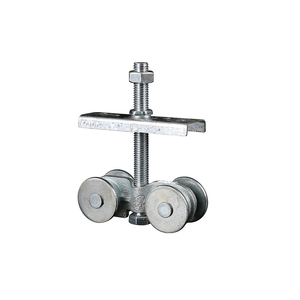 Rouleaux de porte suspendus de quincaillerie de porte pliante coulissante industrielle de fabrication chinoise à usage intensif avec roulement - Product Image 1
