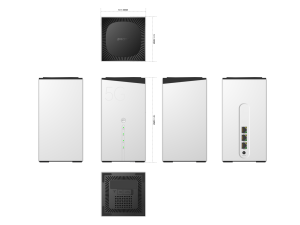 Router Inalámbrico WiFi6 para el Hogar <span class=keywords><strong>y</strong></span> la Oficina, Sistema Dual 5G SA NSA MT6877 <span class=keywords><strong>y</strong></span> MT7981, CPE para Juegos, Ranura para Tarjeta SIM, OEM de Fábrica - Product Image 6