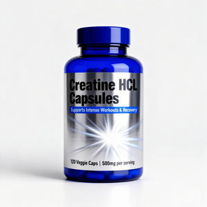 Cápsulas de Creatina Hcl Premium, Creatina de Alta Pureza, Personalizable OEM ODM, Certificación NSF ISO, Vegano, Kosher, Halal - Product Image 3