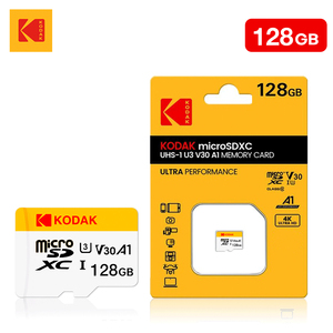Kodak การ์ดหน่วยความจำ U3 SD ขนาด128GB 64GB 100% ของแท้การ์ดหน่วยความจำกล้อง microSDXC - Product Image 4