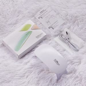 Wholesale Custom Logo Mini Mouse Nail Lamp 6W Foldable UV LED Nail <b>Dryer</b> <b>Portable</b> USB Gel Curing Light for Home DIY Gifts - Product Image 6