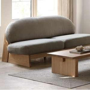 मजबूत रहने वाले कमरे आधुनिक सोफे थोक सस्ते फर्नीचर लकड़ी के सोफे आउटडोर उपयोग पिछवाड़े डेक बगीचे सोफे सेट - Product Image 6