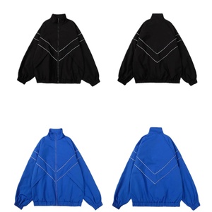 เสื้อแจ็คเก็ตกันลมสะท้อนแสงแบบยูนิเซ็กซ์สำหรับผู้ชาย สไตล์ใหม่สำหรับฤดูใบไม้ร่วง/ฤดูหนาว แจ็คเก็ตนักบินลำลองสำหรับคู่รัก เสื้อผ้าสำหรับกิจกรรมกลางแจ้งในฤดูใบไม้ผลิ - Product Image 6