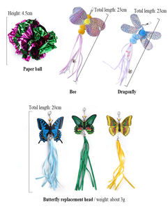 Promotionele Cadeaus Regenboog Katten <span class=keywords><strong>Tunnel</strong></span> Drie Gaten Kanaal Bulk Katten Speelgoed Set 22 Stuks per Set - Product Image 3