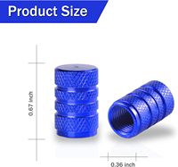 Nouveaux capuchons de valve de pneu de haute qualité en alliage d'aluminium premium avec joint en caoutchouc, ajustement universel, plusieurs couleurs, anti-fuite, résistants à la rouille