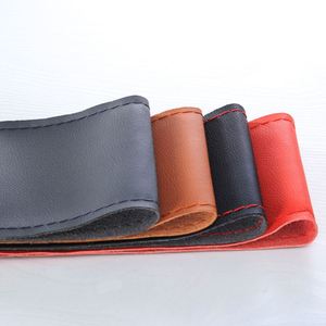 Housse de volant de camion en cuir microfibre, fibre synthétique, cousue à la main, OLIVER, compatible toutes saisons, universelle, multicolore - Product Image 4