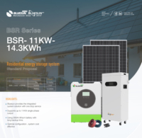 Bluesun All-in-One Beliebtes Komplettes 11kW Netzunabhängiges Einphasiges Solarenergiespeichersystem für Privathaushalte