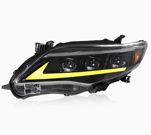 ไฟหน้า LED AURON รุ่นใหม่ 32V 60W สำหรับรถยนต์ Corolla ปี 2011-2013 ชุดอัพเกรดแบบ Retrofit โครงสร้างอะลูมิเนียม แสงสีขาว 6000K - Product Image 2