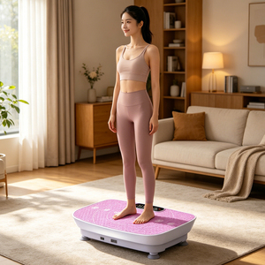Nouvelle <span class=keywords><strong>plateforme</strong></span> <span class=keywords><strong>vibrante</strong></span> multifonction Crazy Fit - Machine de massage portable pour la maison - Équipement de fitness ABS pour la <span class=keywords><strong>musculation</strong></span> - Product Image 5